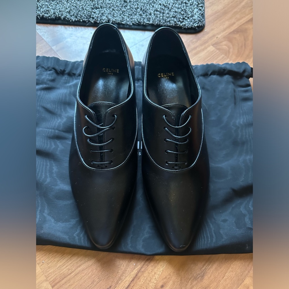 CELINE MENS Oxford Lether